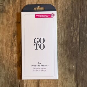 Go-To Tempered Glass Screen Protector - White & Gray Packaging